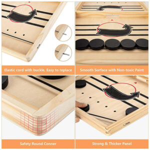 Wooden table hockey – foosball, hockey – football