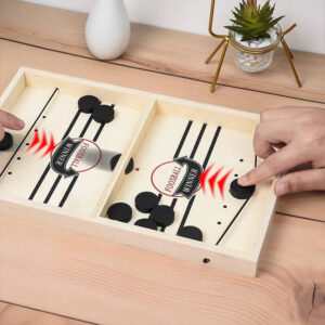 Wooden table hockey – foosball, hockey – football